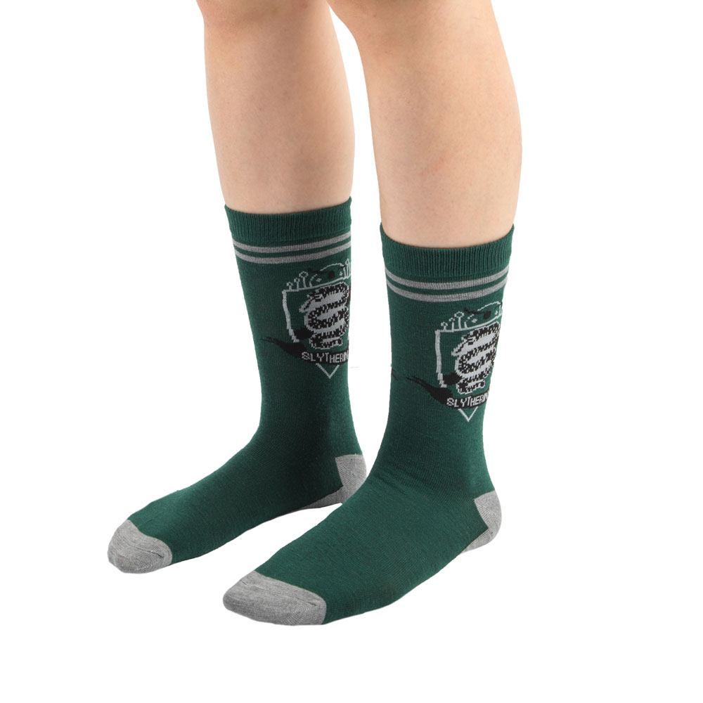 Harry Potter Slytherin Strumpor 3-Pack Cinereplicas