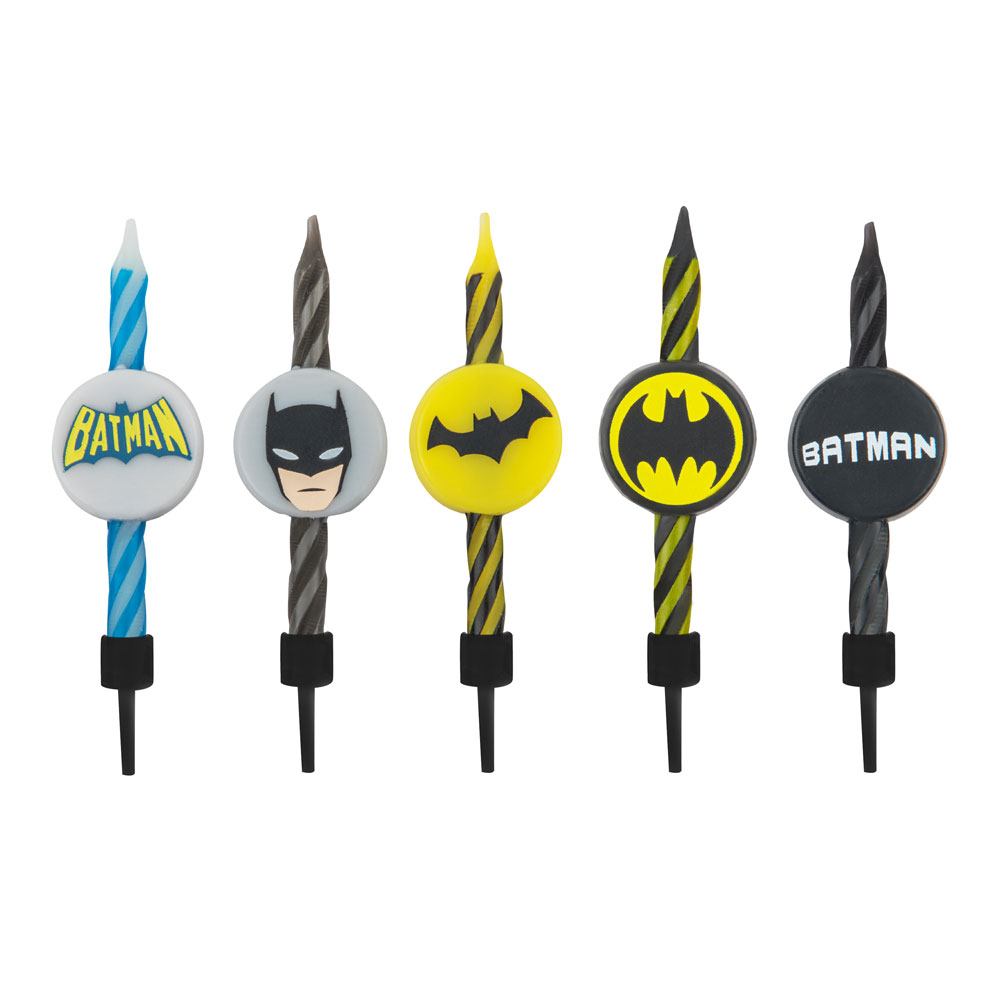 DC Comics Födelsedagsljus 10-Pack Batman Cinereplicas