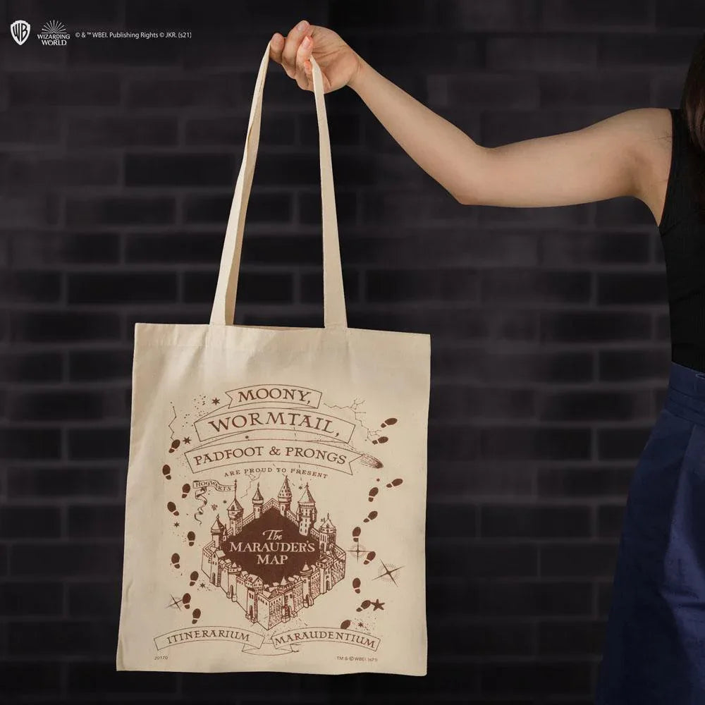 Harry Potter Tote Bag Marauder Map - Officiell Merchandise Cinereplicas