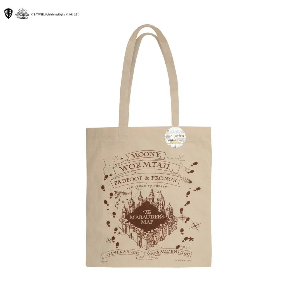 Harry Potter Tote Bag Marauder Map - Officiell Merchandise Cinereplicas