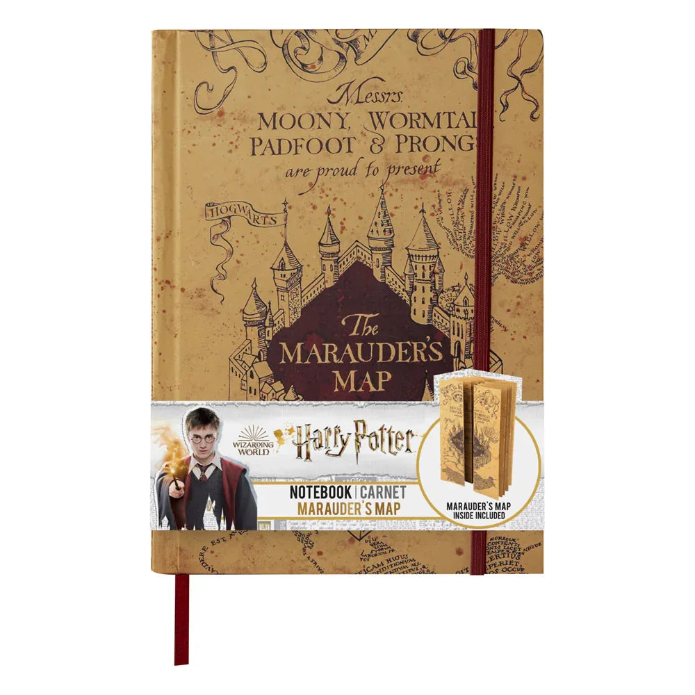 Harry Potter Anteckningsblock A5 Marauder's Map Cinereplicas