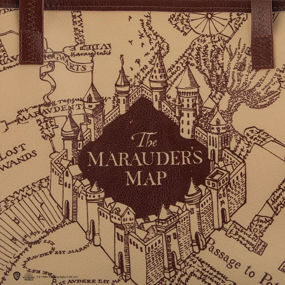 Harry Potter Shopping Bag & Pouch Marauder's Map Cinereplicas