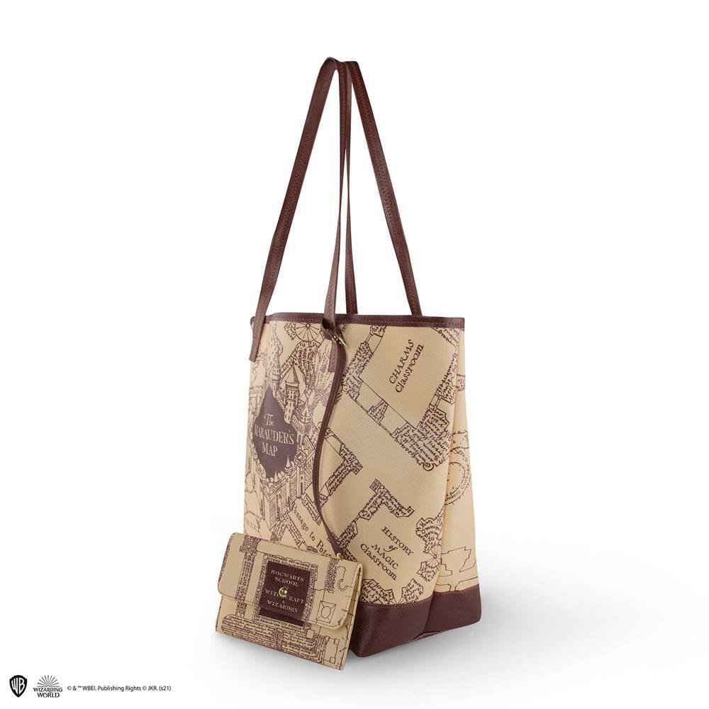Harry Potter Shopping Bag & Pouch Marauder's Map Cinereplicas