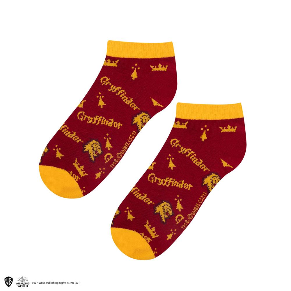 Harry Potter Gryffindor Ankelstrumpor 3-Pack Cinereplicas