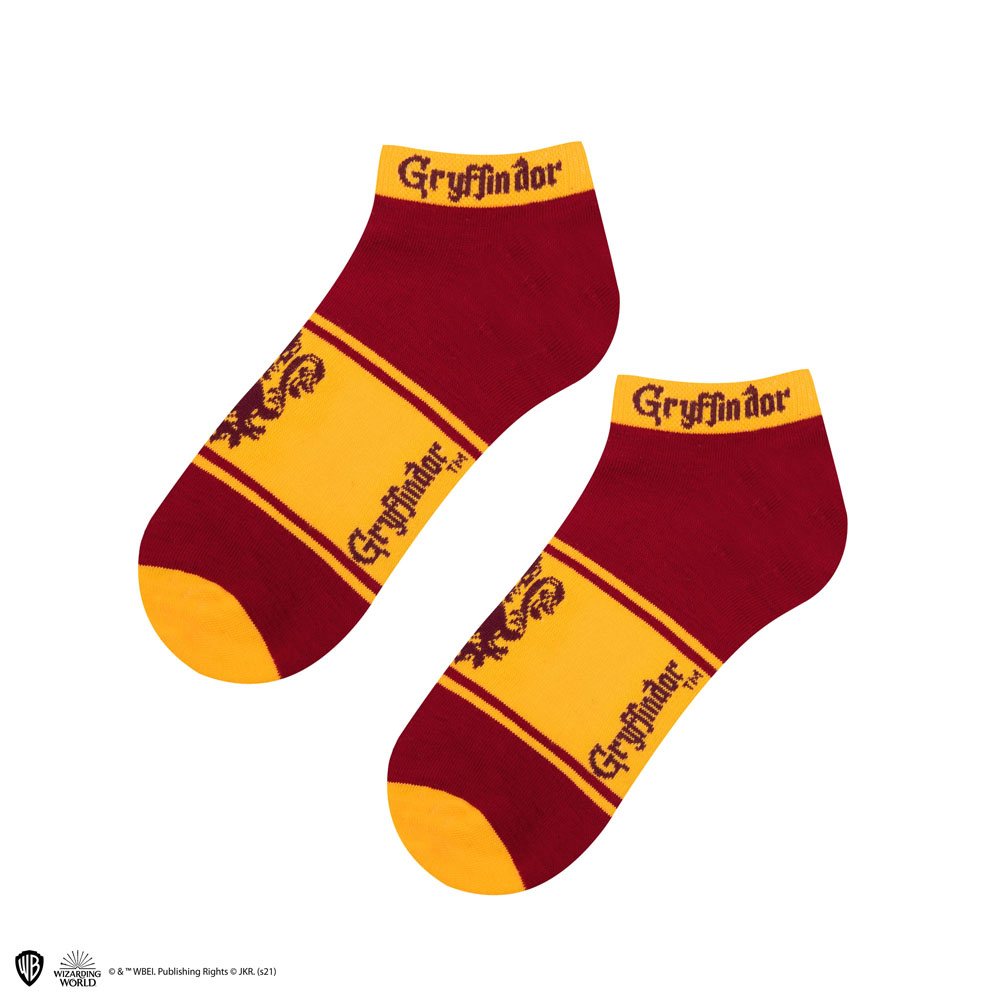Harry Potter Gryffindor Ankelstrumpor 3-Pack Cinereplicas