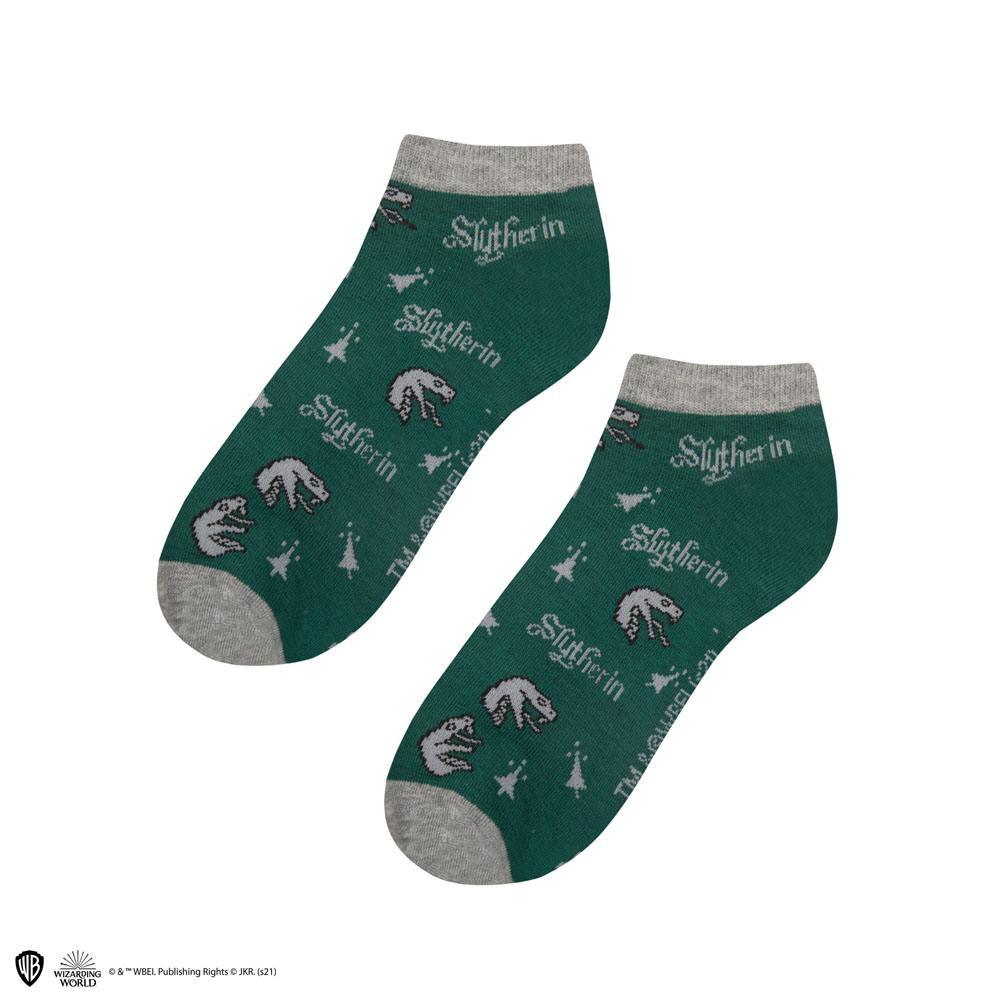 Harry Potter Slytherin Ankelsockor 3-Pack Cinereplicas