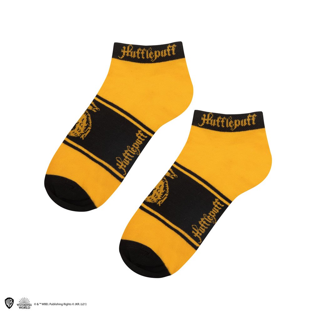 Harry Potter Ankelstrumpor 3-Pack Hufflepuff Cinereplicas