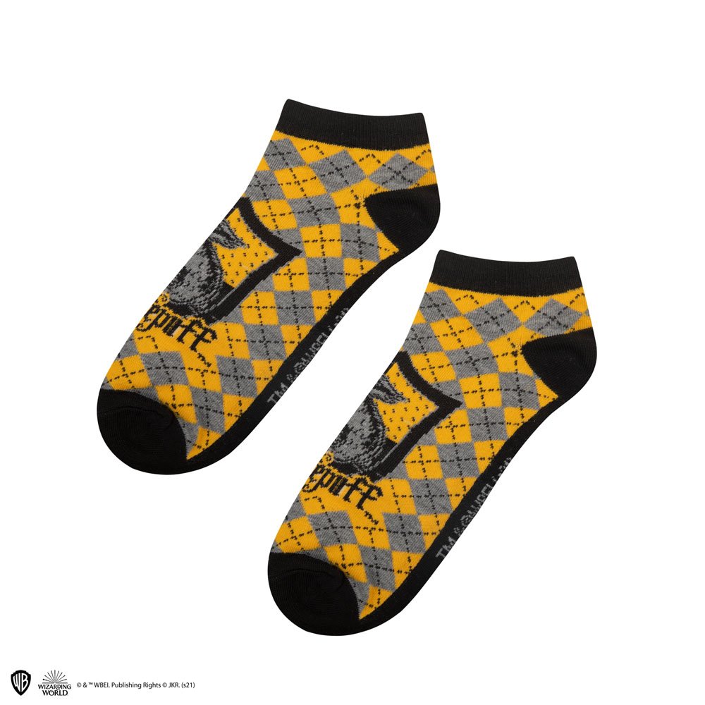 Harry Potter Ankelstrumpor 3-Pack Hufflepuff Cinereplicas