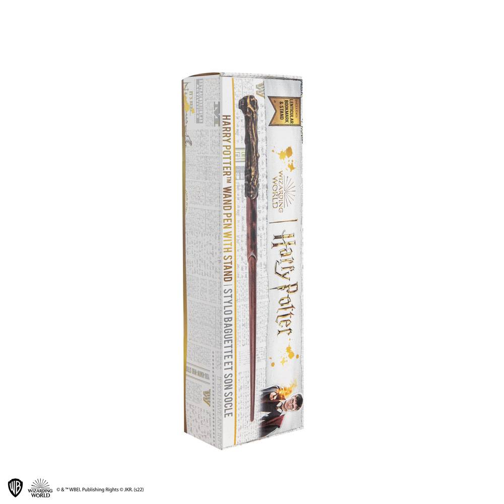 Harry Potter Pennor och Skrivbordsställ - Trollstavsdisplay Cinereplicas