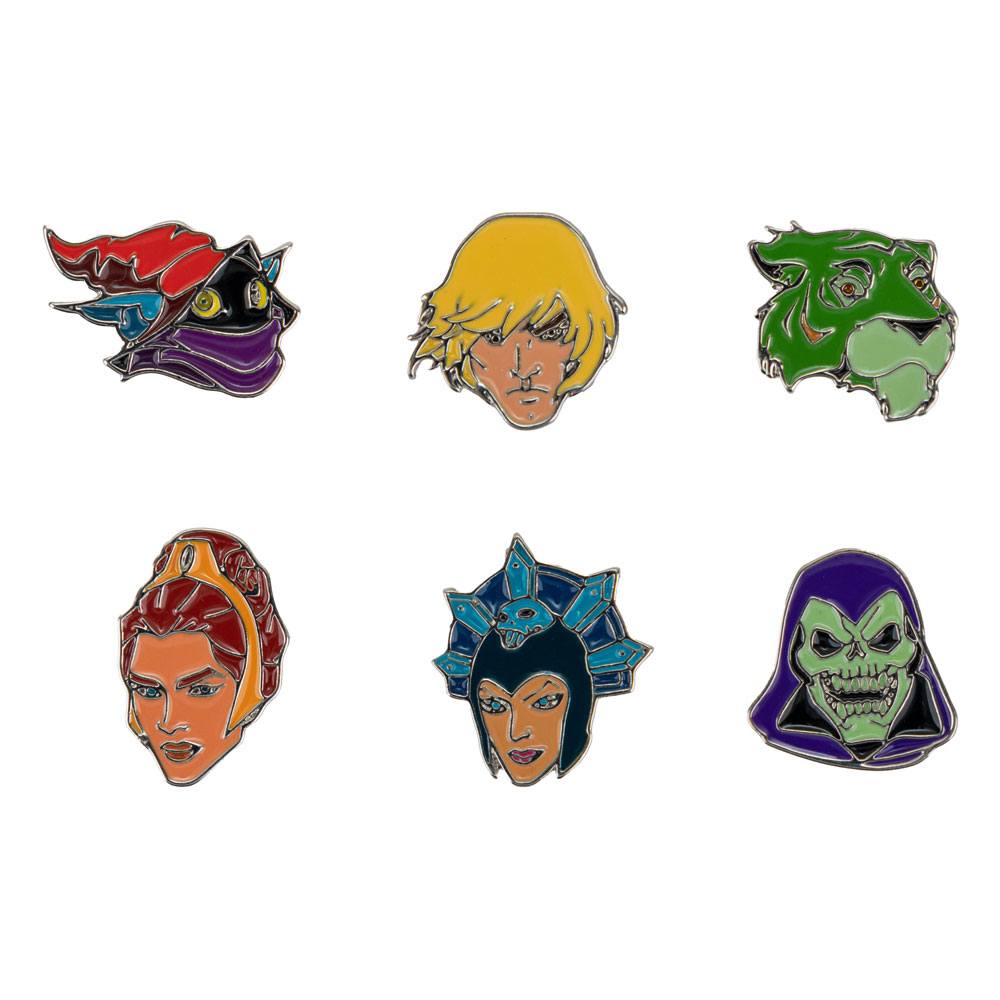 Masters of the Universe Pin Badges 6-Pack Cinereplicas