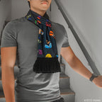 Masters of the Universe Halsduk med Karaktärer 190 cm Cinereplicas