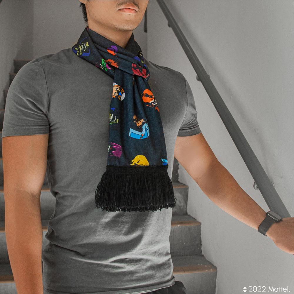 Masters of the Universe Halsduk med Karaktärer 190 cm Cinereplicas