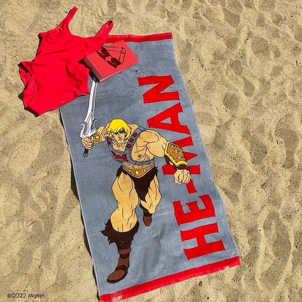 Masters of the Universe Handduk He-Man 140 x 70 cm Cinereplicas