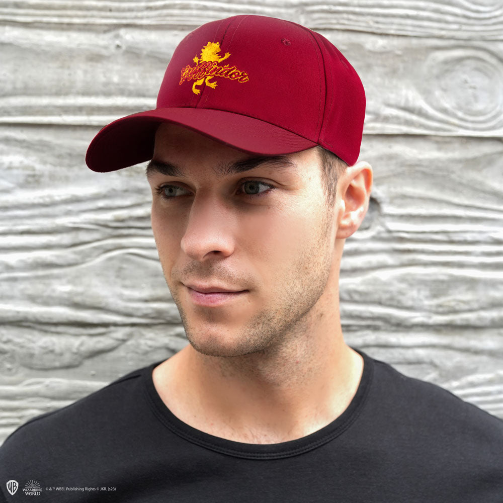 Harry Potter Gryffindor Cap med Curved Bill Cinereplicas