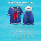 Stranger Things: Scoops Ahoy Steve Kostym Cinereplicas