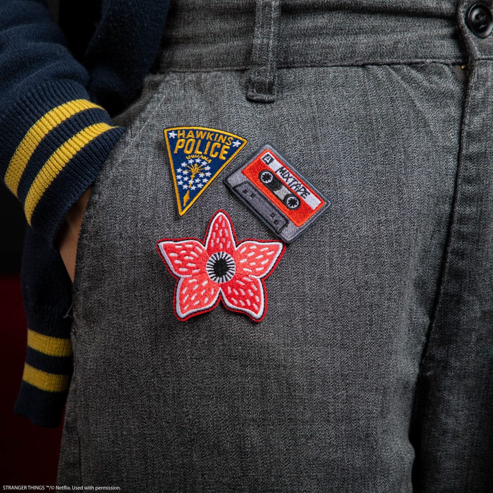 Stranger Things: Patches Set om 7 Stycken Cinereplicas