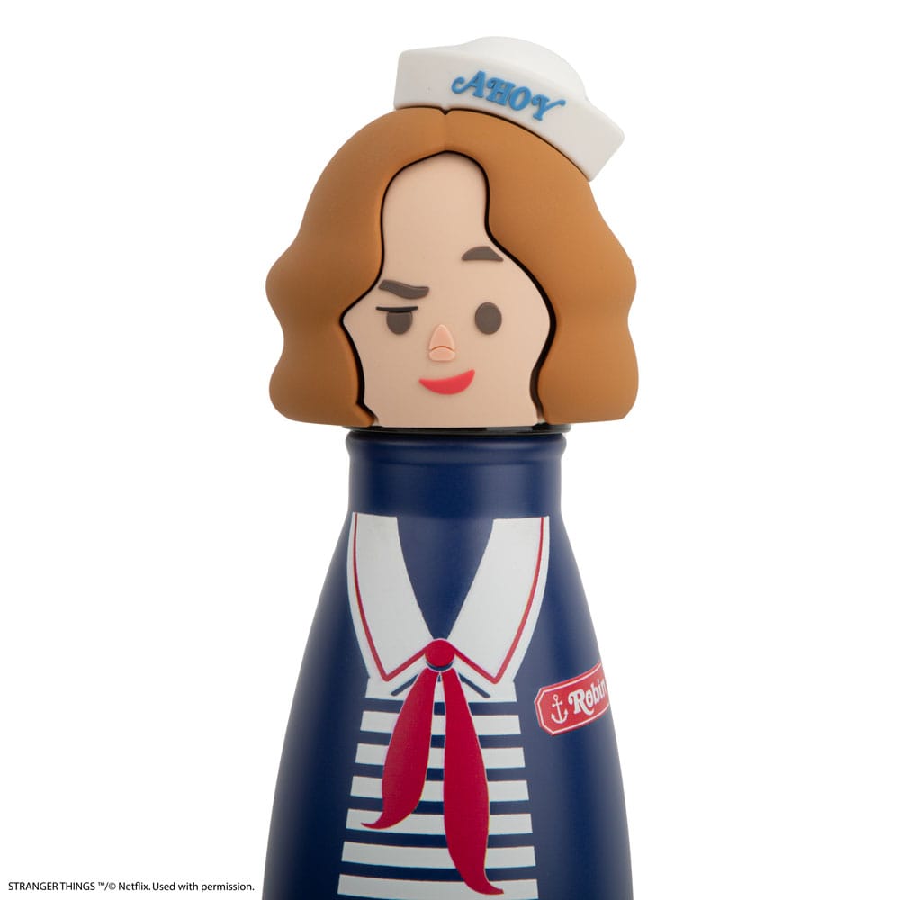 Stranger Things Vattenflaska Scoops Ahoy Robin 500 ml Cinereplicas