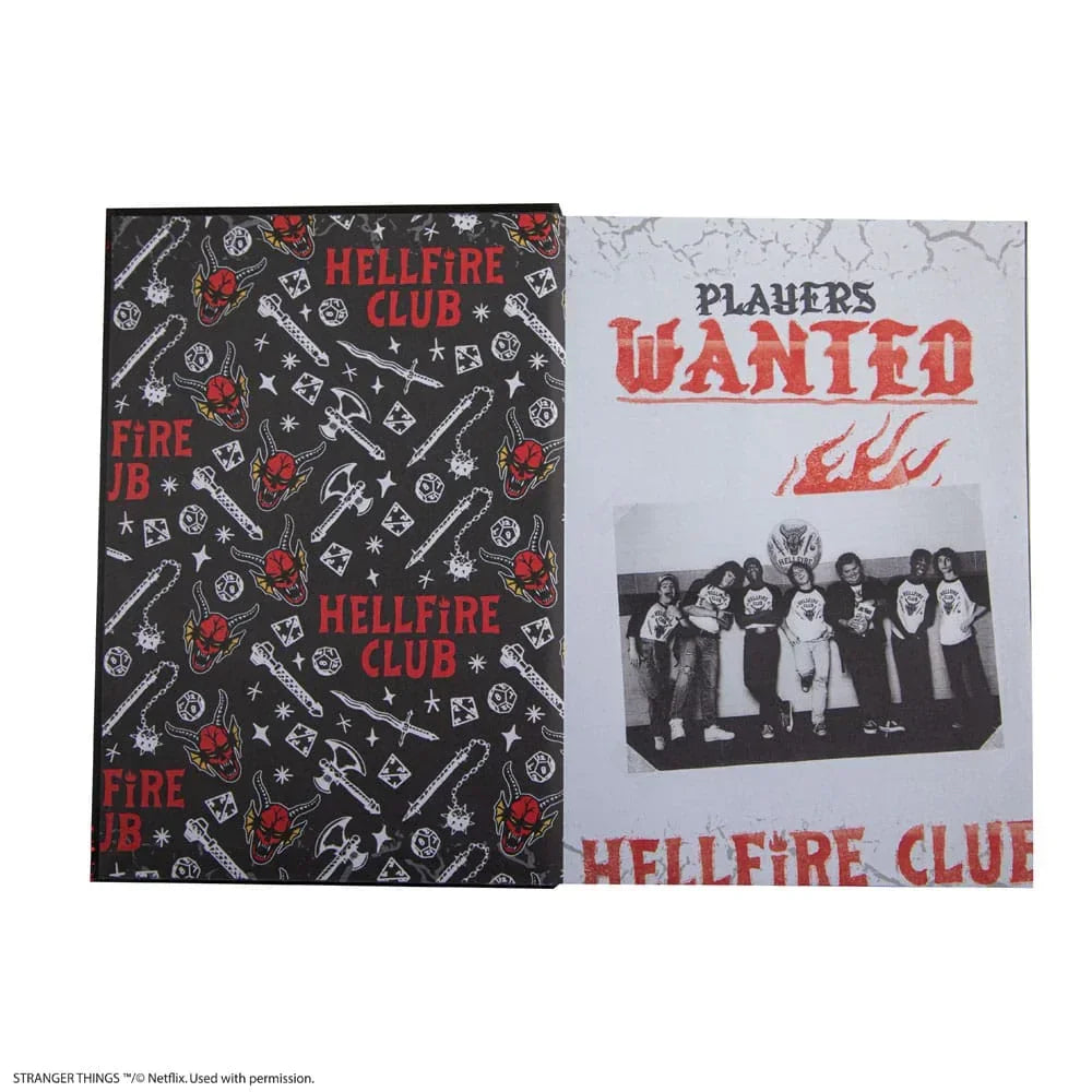 Stranger Things Anteckningsblock Hell Fire Club Cinereplicas