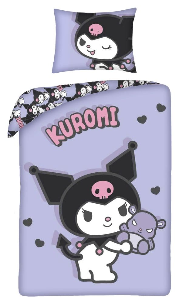 Sanrio Duvet Set Kuromi Version 1 140 x 200 cm / 70 x 90 cm