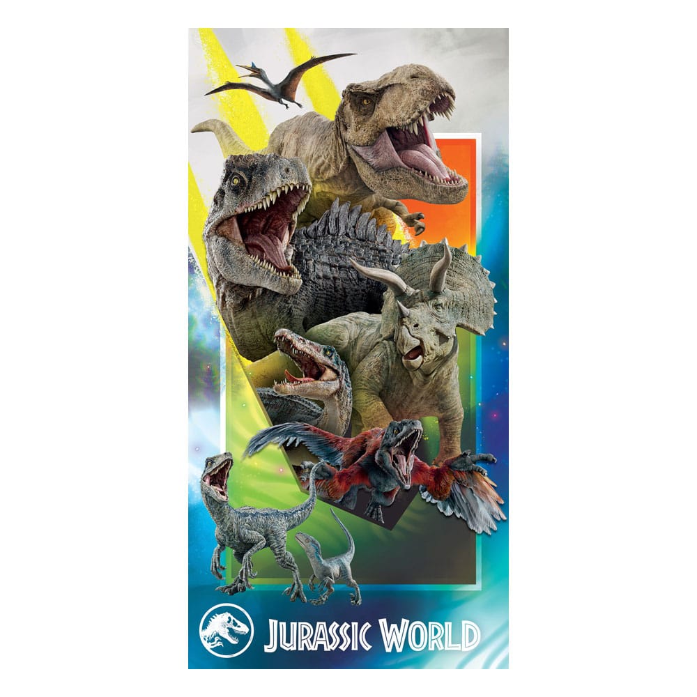 Jurassic World Handduk 140 x 70 cm Halantex