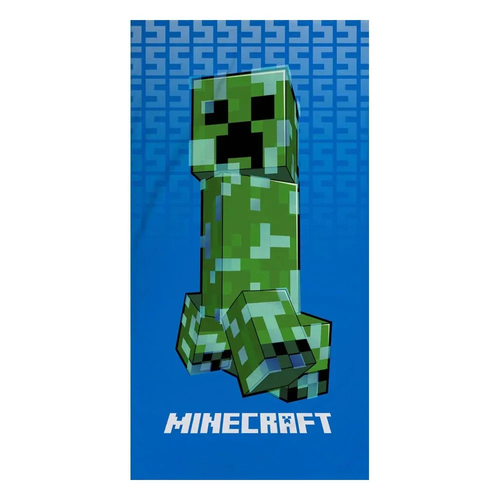 Minecraft Handduk Ver. 1 - 140 x 70 cm Halantex