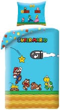 Super Mario Duvet Set Ver. 3 - 140 x 200 cm / 70 x 90 cm Halantex