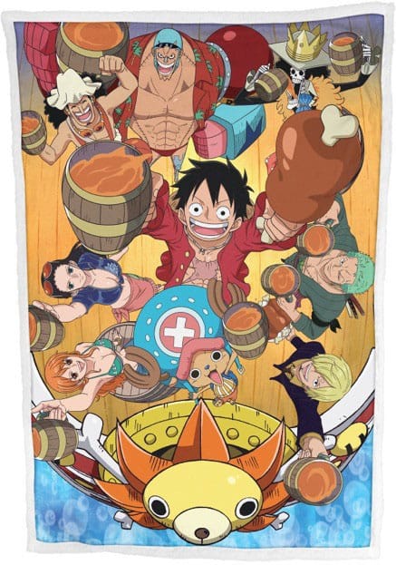 One Piece Fleece Blanket Ver. 3 - 100 x 150 cm Halantex