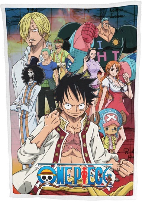 One Piece Fleece Blanket Ver. 4 100 x 150 cm Halantex