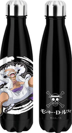 One Piece Thermo Water Bottle Luffy Gear 5 - Svart Halantex