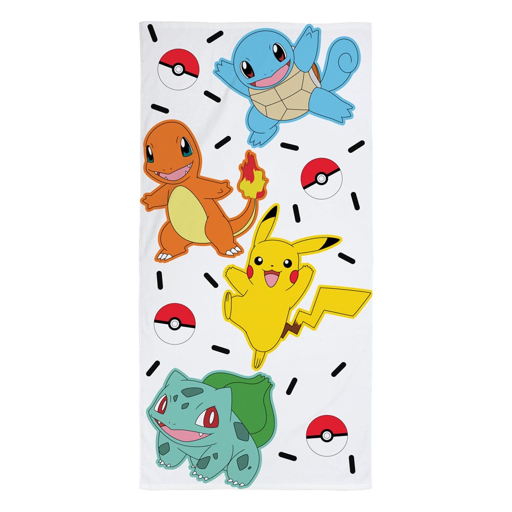 Pokémon Handduk Ver. 7 – 140 x 70 cm Halantex