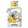 Pokémon Duvet Set Pikachu, Eevee & Friends 140 x 200 cm Halantex