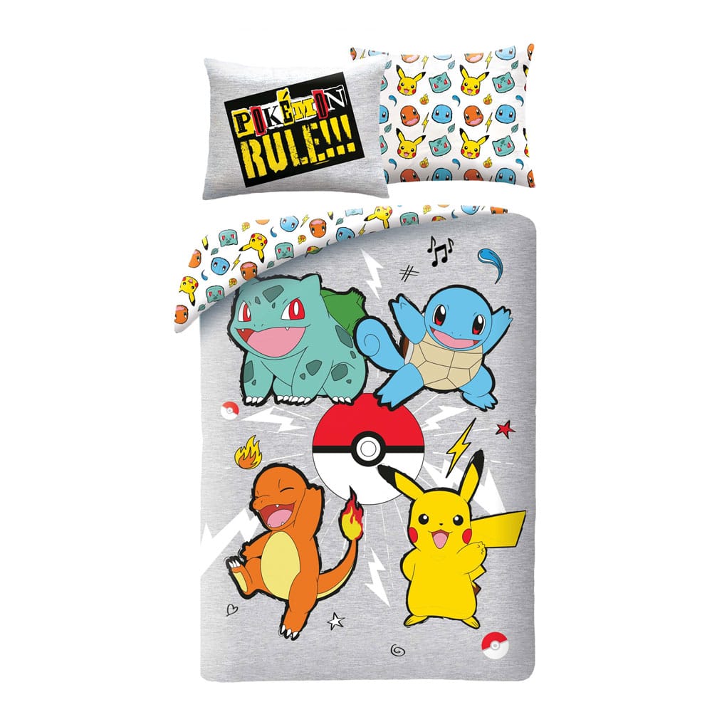 Pokémon Duvet Set Ver. 5 - 140 x 200 cm / 70 x 90 cm Halantex