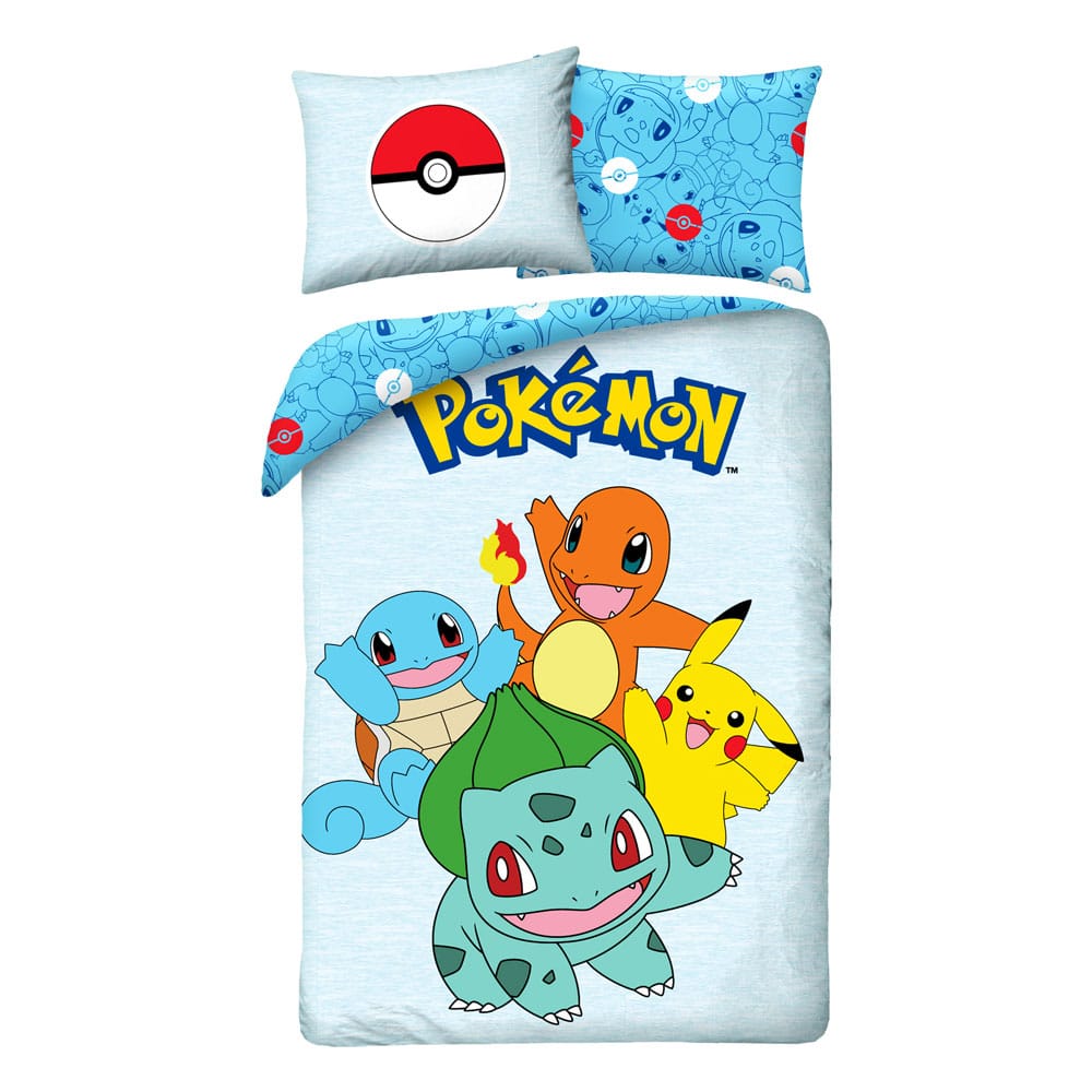 Pokémon Duvet Set Ver. 6 - 140 x 200 cm / 70 x 90 cm Halantex