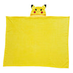 Pokémon Pikachu Hooded Blanket 120 x 150 cm Halantex