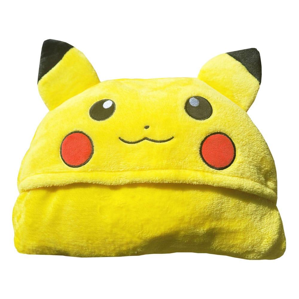 Pokémon Pikachu Hooded Blanket 120 x 150 cm Halantex