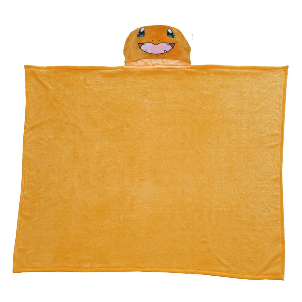 Pokémon Charmander Hooded Blanket 120 x 150 cm Halantex