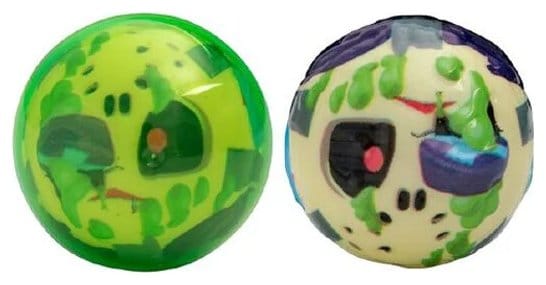 Mad Balls Bouncy Balls Display med 40 kapslar