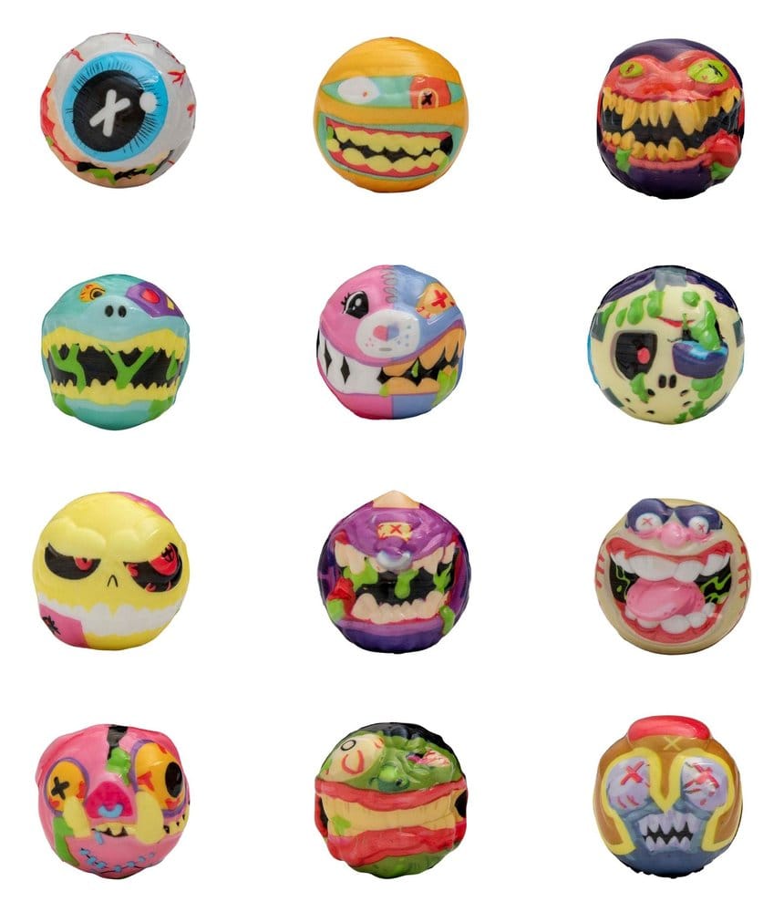 Mad Balls Bouncy Balls Display med 40 kapslar