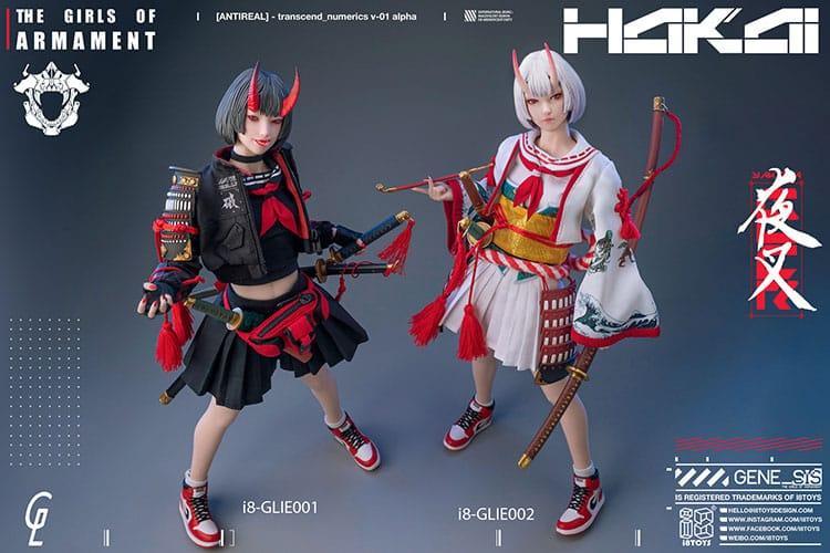 Original Character i8Toys x Gharliera Action Figure 1/6 Rirua Ookami i8 Toys