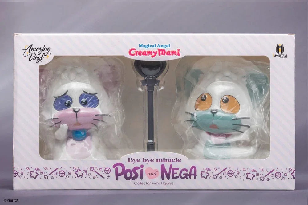 Magical Angel Creamy Mami Figur 1:1 - Fantastisk Vinyl Posi och Nega 14 cm Immortals Collectibles