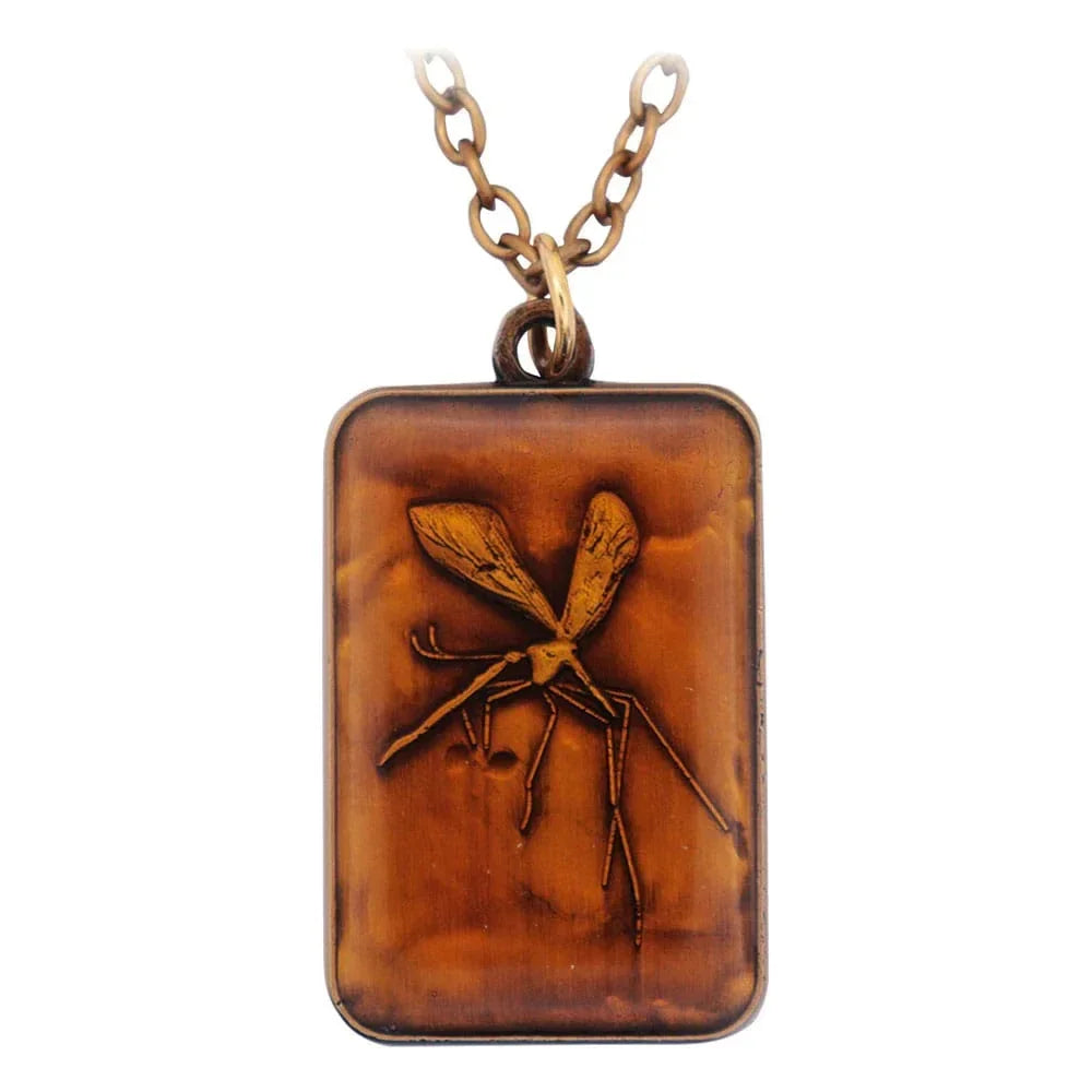 Jurassic Park Replica Necklace with Amber Pendant Limited Edition