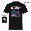 Scream T-shirt Ghost Face Late Night Talking - Størrelse XL Indiego