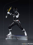 Power Rangers BDS Art Scale Figur 1/10 Black Ranger 17 cm Iron Studios