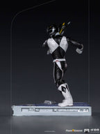 Power Rangers BDS Art Scale Figur 1/10 Black Ranger 17 cm Iron Studios
