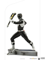 Power Rangers BDS Art Scale Figur 1/10 Black Ranger 17 cm Iron Studios