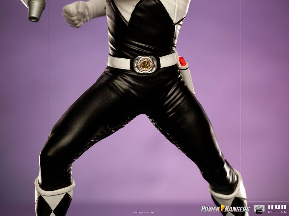 Power Rangers BDS Art Scale Figur 1/10 Black Ranger 17 cm Iron Studios