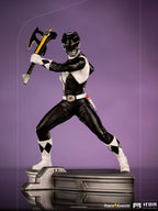 Power Rangers BDS Art Scale Figur 1/10 Black Ranger 17 cm Iron Studios