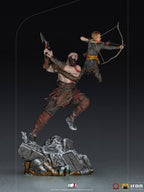 God of War BDS Art Scale Statue 1/10 Kratos & Atreus 34 cm Iron Studios