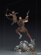 God of War BDS Art Scale Statue 1/10 Kratos & Atreus 34 cm Iron Studios