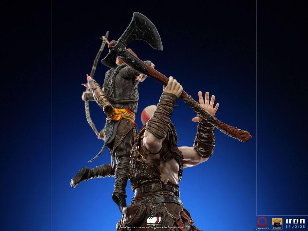 God of War BDS Art Scale Statue 1/10 Kratos & Atreus 34 cm Iron Studios